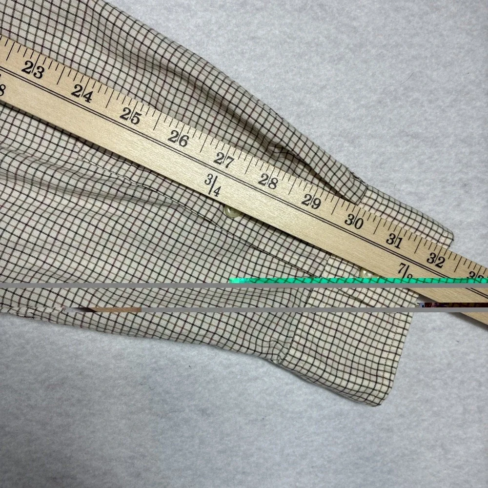 Ralph Lauren Polo Pony Men's‎ Classic Fit Button Down Long Sleeve Micro Check XL